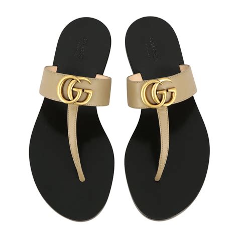 gucci flat sandals women|gucci sandals women 2020.